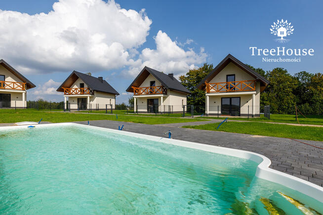 Mazurska Osada - domy rekreacyjne z basenem