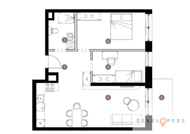 Odbierz klucze I 3 pokoje przy Bibliotece Śląskiej