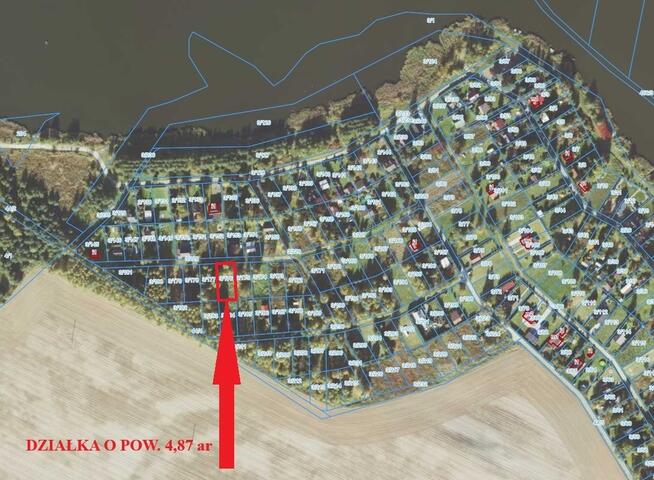 Na Sprzedaż piękna działka o pow. 487 m2 Biskupice