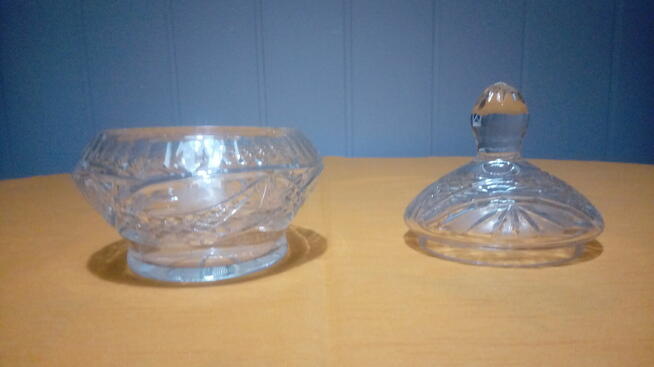 Cukiernica kryształowa o śr.11 cm