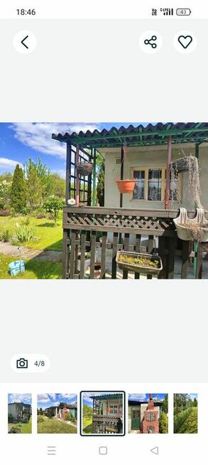 Działka ogrodowa ROD Barbarka