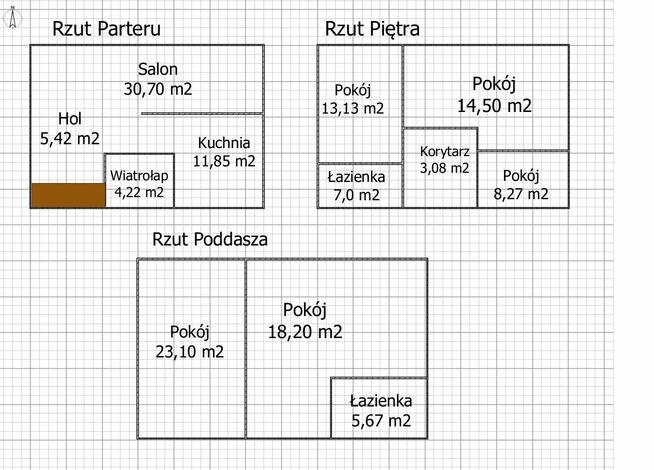 Dom piętrowy na sprzedaż