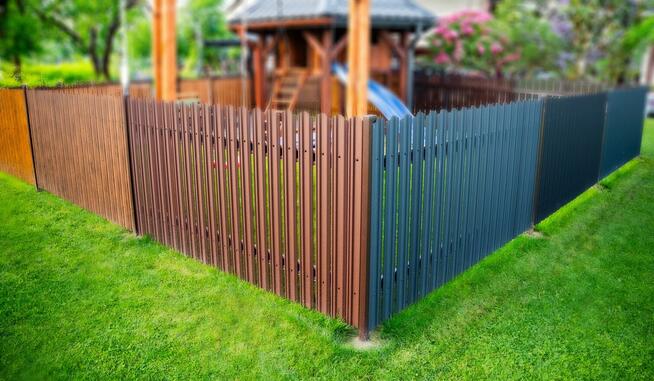 Sztachety metalowe 1.50m Brązowe Matowe -6,50zł/mb