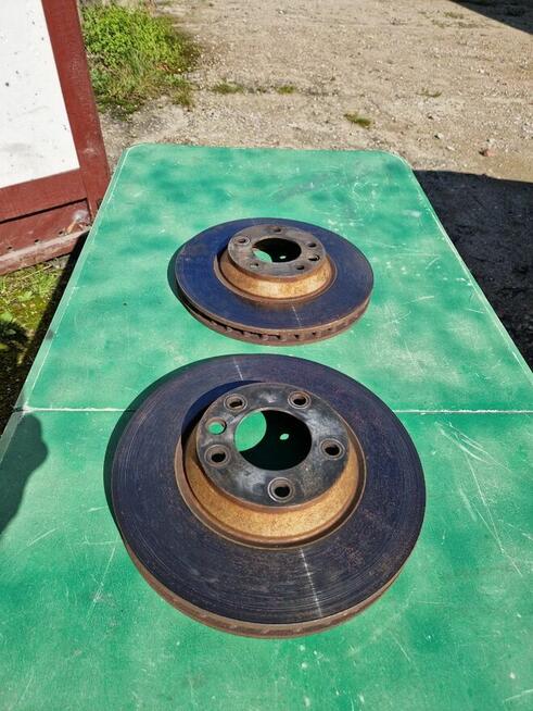 Tarcze hamulcowe firmy dba Porsche Cayenne 92a używane+klocki