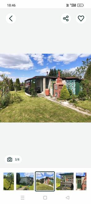 Działka ogrodowa ROD Barbarka