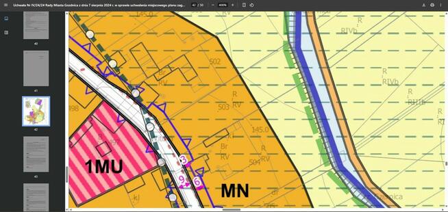 Działka R-B(rolna kl.V) z możliw.zabudowy jednorodzinnej
