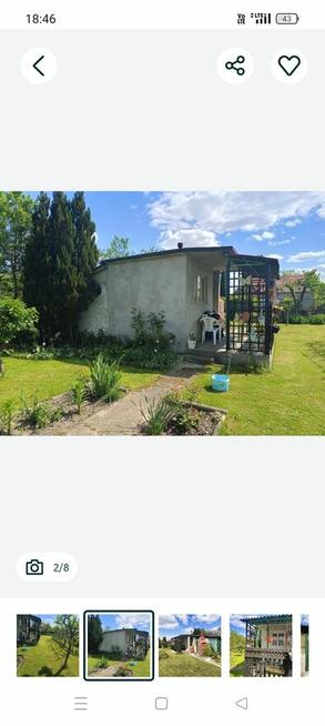 Działka ogrodowa ROD Barbarka