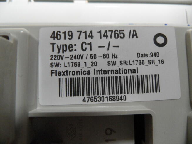 programator pralki polar PFL1019