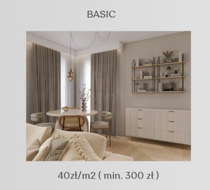 Projekt wizualizacji i aranżacji wnętrz