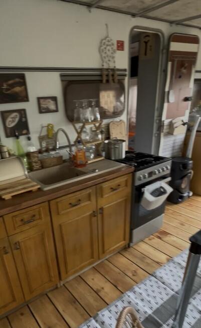 Parcela z przyczepą nad Zalewem Mietkowskim