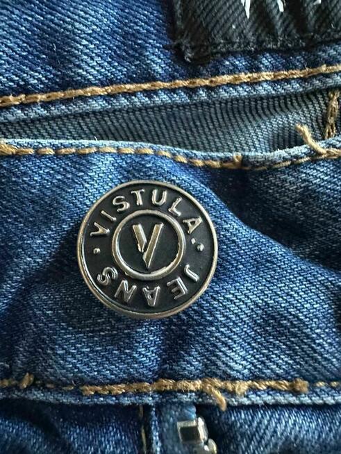 Spodnie Vistula Jeans Vintage denim premium casual