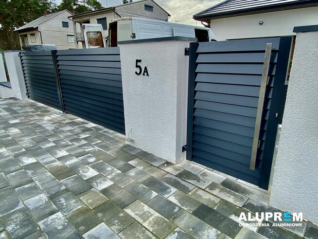 Ogrodzenia aluminiowe brama przęsła furtka balustrada