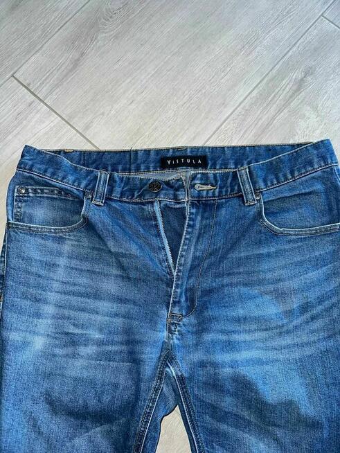 Spodnie Vistula Jeans Vintage denim premium casual