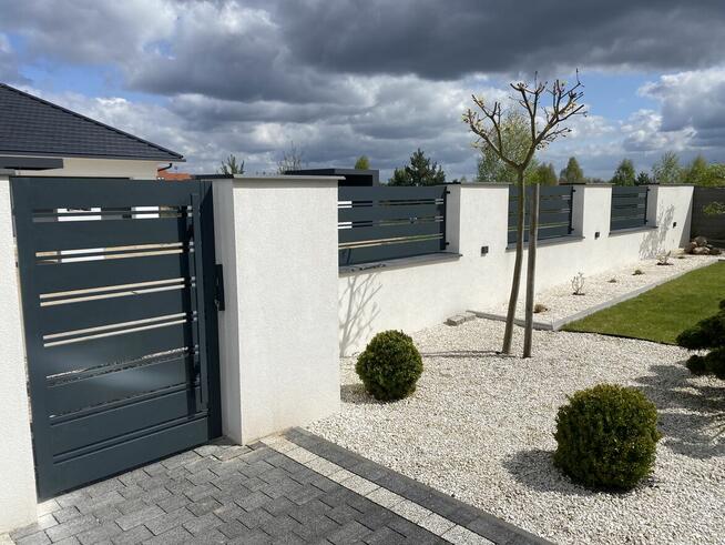 Ogrodzenia aluminiowe brama przęsła furtka balustrada