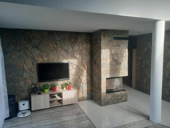 Elewacja naturalna, kamień elewacyjny, łupek szarogłazowy