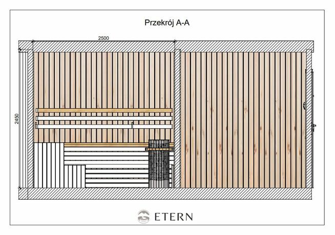 Sauna ogrodowa premium + domek gospodarczy – na wymiar