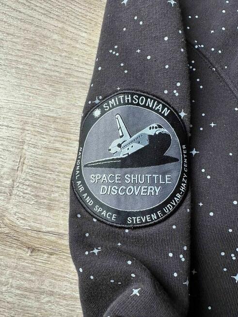 Bluza Alpha Industries NASA rozmiar M czarna z kapturem