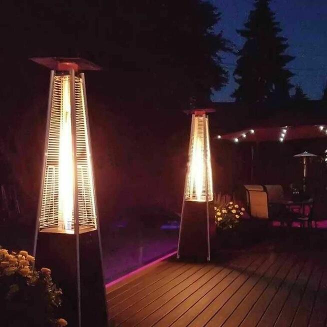 Parasol Grzewczy Gazowy Promiennik Ogrzewacz Tarasowy 13 kw
