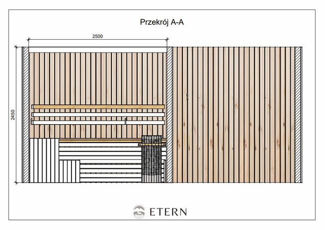Sauna ogrodowa + pomieszczenie gospodarcze – producent