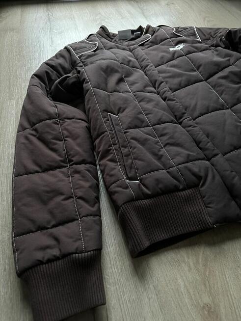 Puma Motorsport Racing Jacket brązowa M kurtka pikowana retr