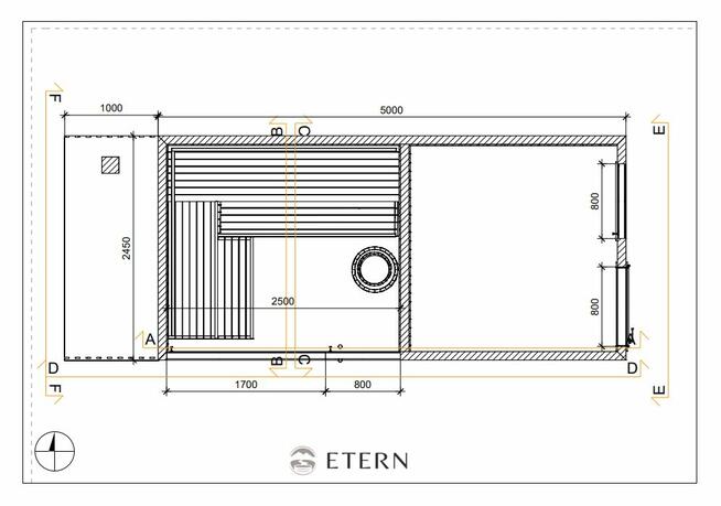 Sauna ogrodowa premium + domek gospodarczy – na wymiar