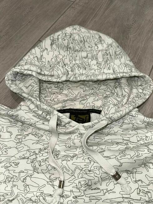 Bluza z kapturem Drunknmunky rozmiar L vintage streetwear