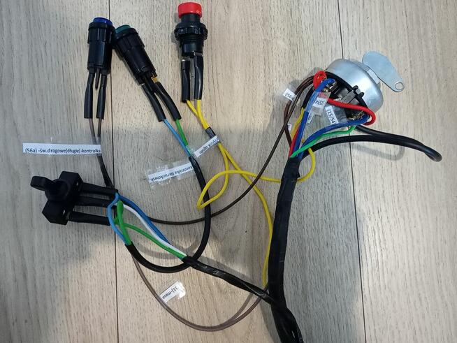 Instalacja elektryczna Bizon Rekord Z058 kpl. z zegarami