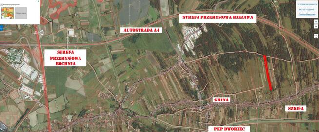 Działka budowlana Jodłówka gm. Rzezawa