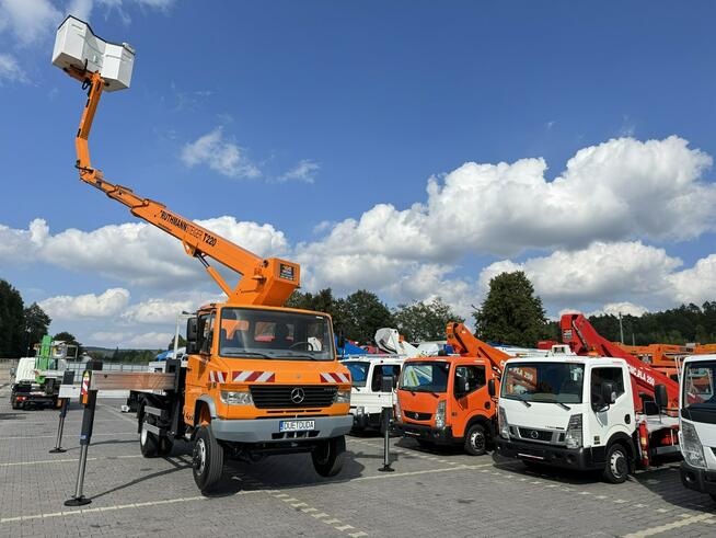 Mercedes Vario 814 D 4x4 Zwyżka RUTHMANN STEIGER T220 Podnośnik Koszowy Zwyżka Wysokość Podnoszenia