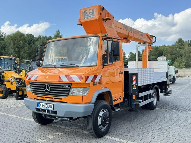 Mercedes Vario 814 D 4x4 Zwyżka RUTHMANN STEIGER T220 Podnośnik Koszowy Zwyżka Wysokość Podnoszenia