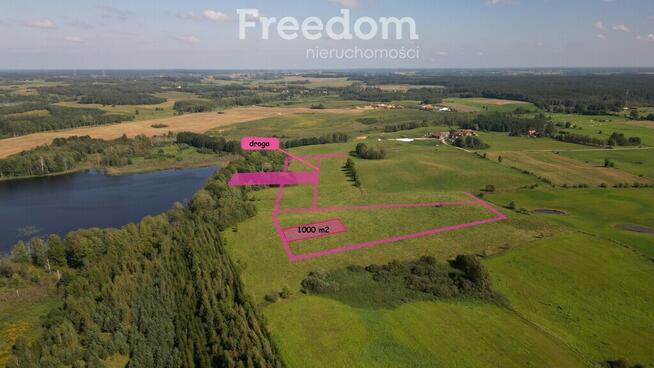Działki na Mazurach – Elganowo, gm. Pasym, 10 ar