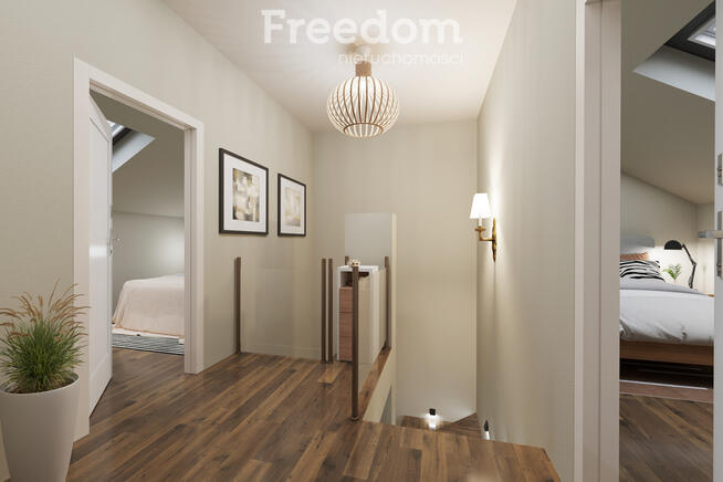 Nowoczesny segment z 2 miejscami postojowymi