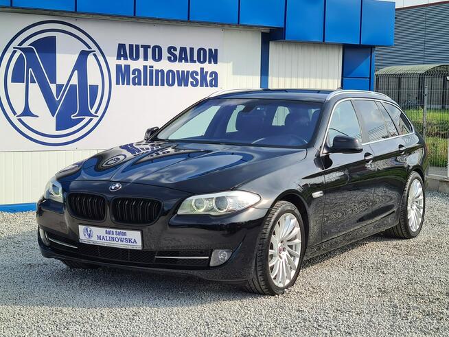 BMW 520 Navi Skóra Xenon Ring Grzane Fotele+Kierownica 2xPDC El.Klapa Alu