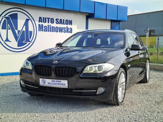 BMW 520 Navi Skóra Xenon Ring Grzane Fotele+Kierownica 2xPDC El.Klapa Alu