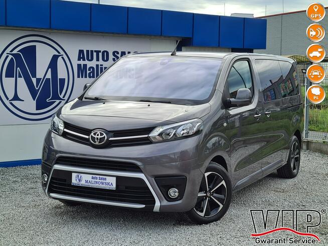 Toyota Proace Verso 8-Osób Nawiewy 2xBoczne Drzwi Klimatronik Navi Kamera 2xPDC Wolne Ręce
