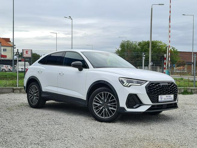Audi Q3 Sportback Salon PL I-Wł. Navi Kamera Grzane Fotele Full Led El.Klapa 2xPDC Alu