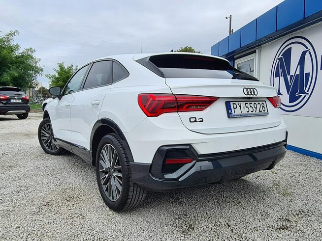 Audi Q3 Sportback Salon PL I-Wł. Navi Kamera Grzane Fotele Full Led El.Klapa 2xPDC Alu