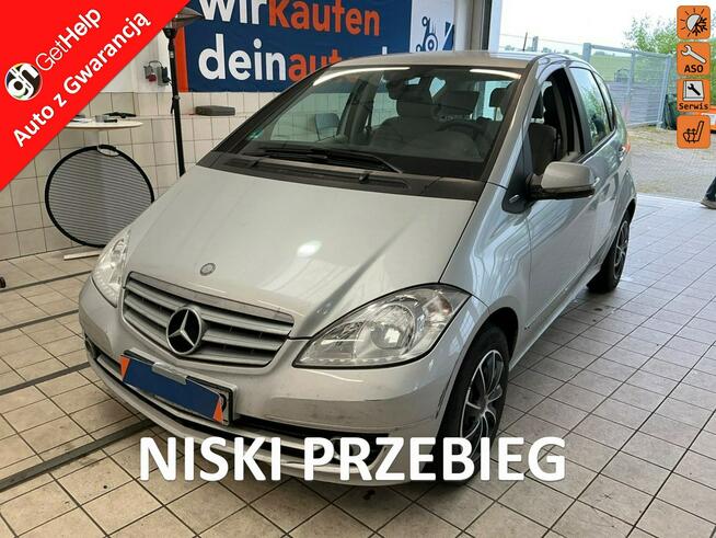 Mercedes A 150 Znikomy przebieg, benzyna, klimatyzacja, Eco, podgrz. fotele, isofix