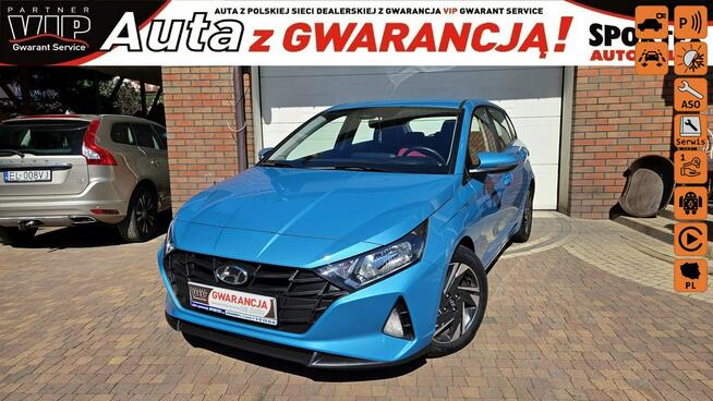 Hyundai i20 1.2 MPI 84KM, MODERN, Salon PL. Bezwypadkowy, Bogate wyposażenie ,