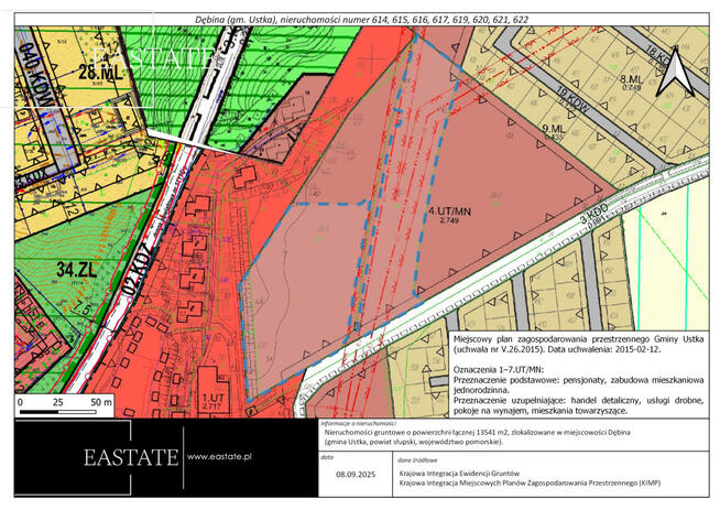 Działka inwestycyjna Ustka,