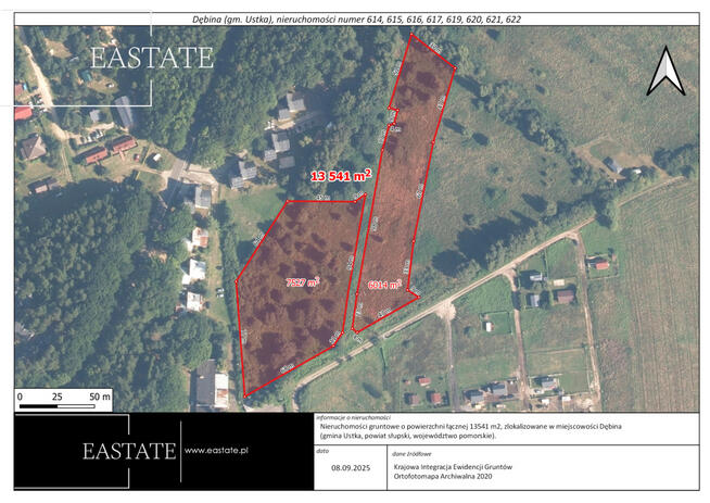 Działka inwestycyjna Ustka,