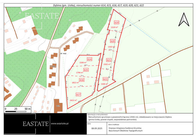 Działka inwestycyjna Ustka,