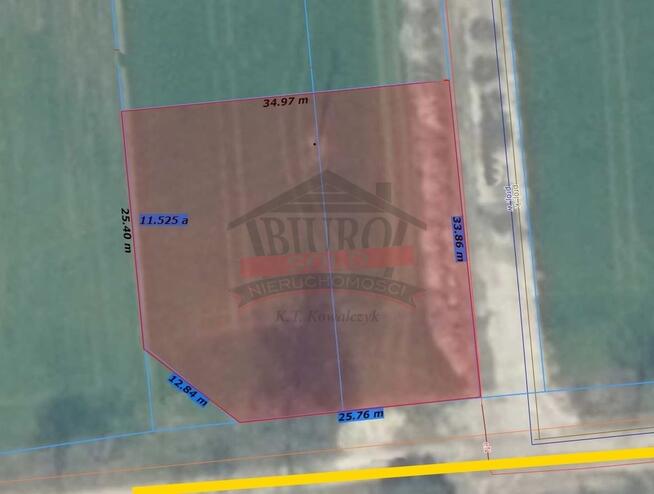 Zawada k.Opola, działka o powierzchni 11 arów