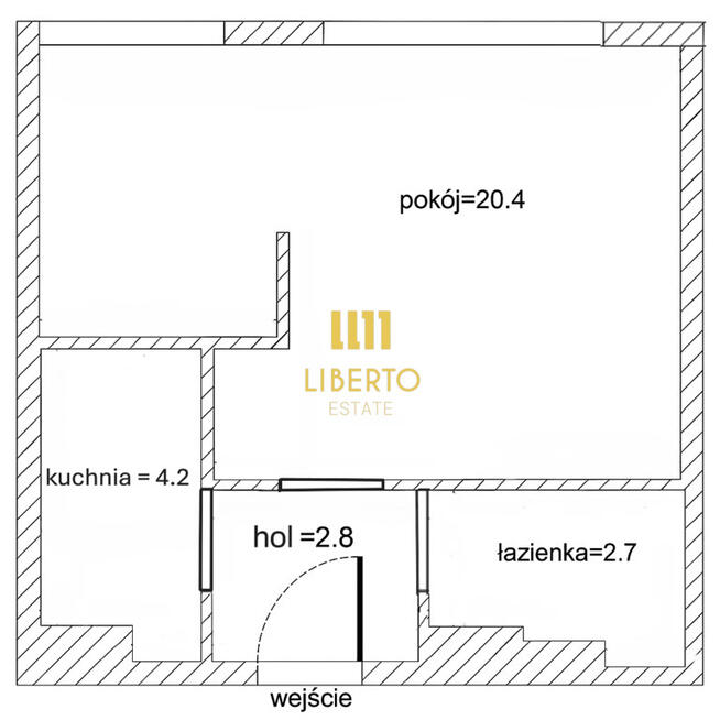 Kawalerka, Śródmieście, ul. Polna
