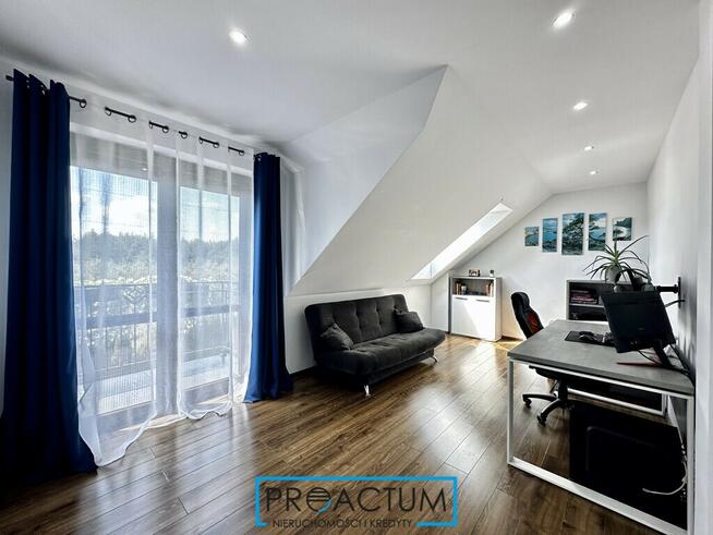 Energooszczędny dom w otulinie leśnej. 6 pokoi