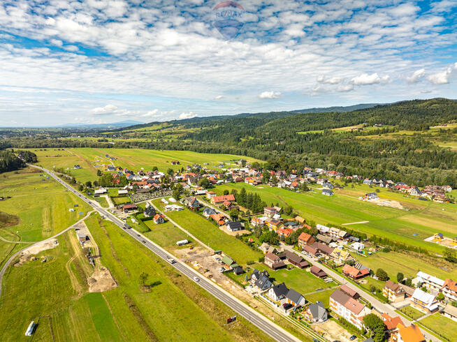 Działka budowlana – Harklowa, gm. Nowy Targ