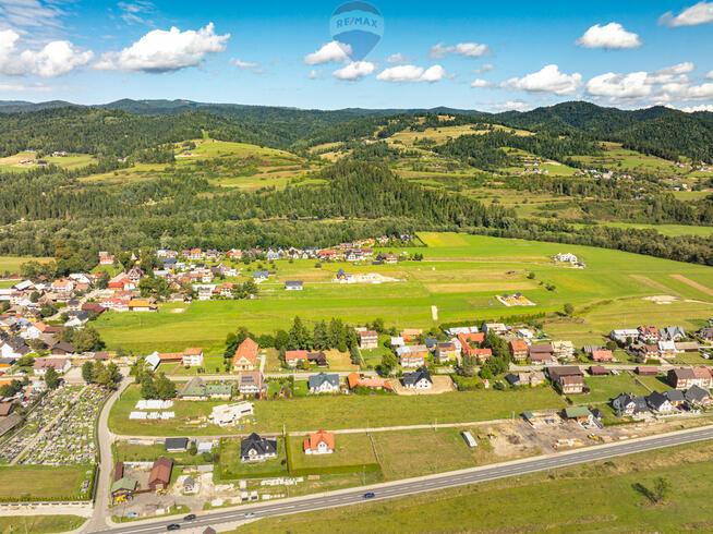 Działka budowlana – Harklowa, gm. Nowy Targ