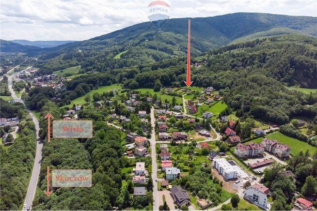 Najwyższa działka pod Czantorią – dom w lesie