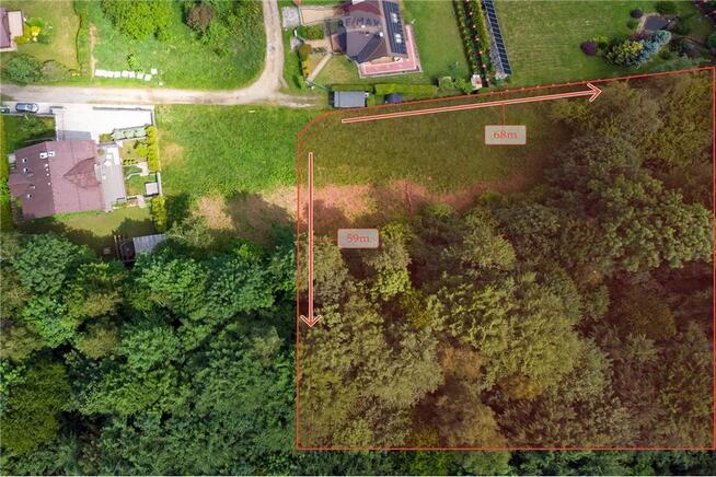 Najwyższa działka pod Czantorią – dom w lesie