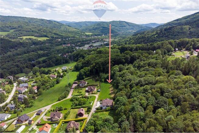 Najwyższa działka pod Czantorią – dom w lesie